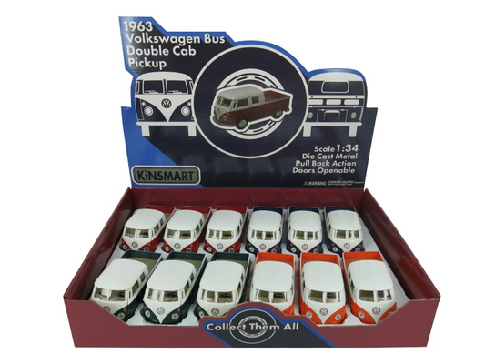 1963 Volkswagen Bus Double Cab Pickup (1:34)