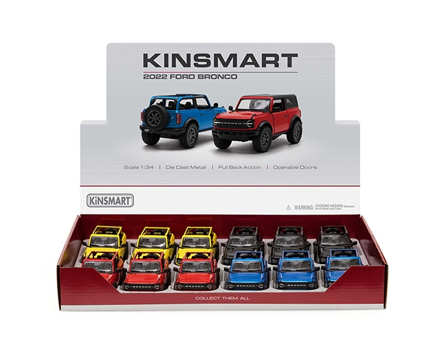 2022 Ford Bronco (Open Top) (1:34)