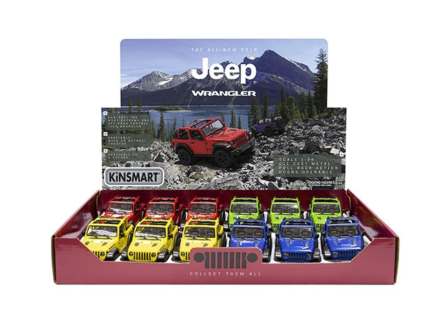 2018 Jeep Wrangler (Open Top) (1:34)
