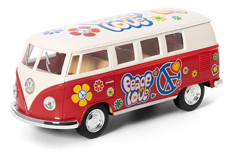 1962 Volkswagen Classical Bus w/ printing (Ivory Top) (1:32)