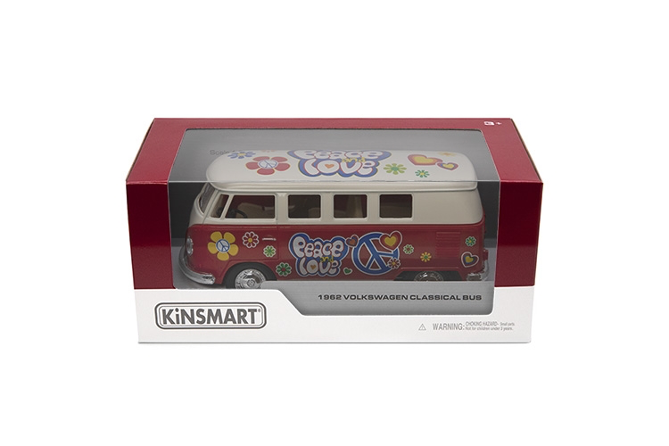 1962 Volkswagen Classical Bus w/ printing (Ivory Top) (1:32)
