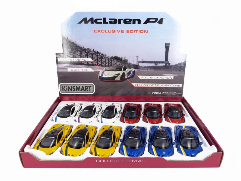 McLaren P1 with printing (1:36)